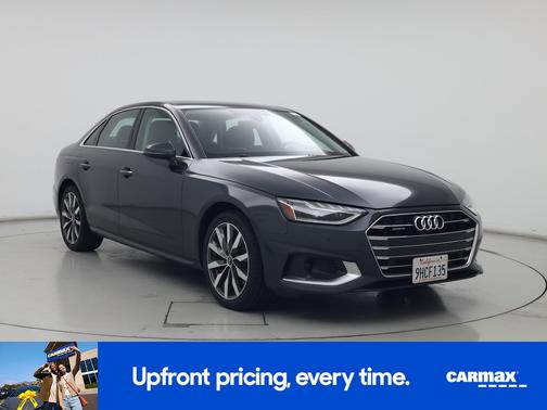 Black 2023 Audi A4 Premium