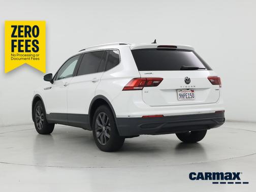 White 2023 Volkswagen Tiguan SE