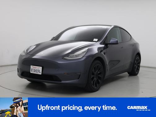 Gray 2021 Tesla Model Y Long Range