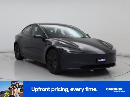 Gray 2025 Tesla Model 3 Long Range