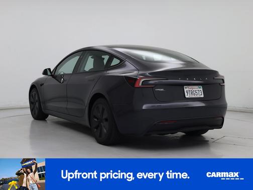 Gray 2025 Tesla Model 3 Long Range