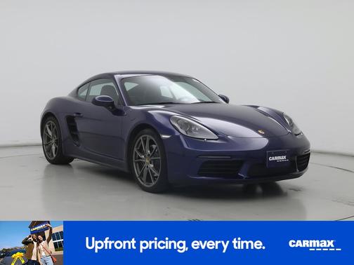Blue 2023 Porsche 718 Cayman