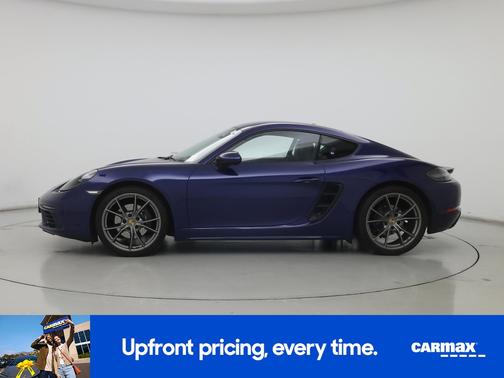 Blue 2023 Porsche 718 Cayman