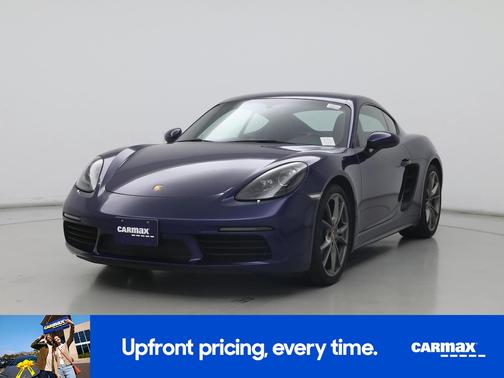 Blue 2023 Porsche 718 Cayman