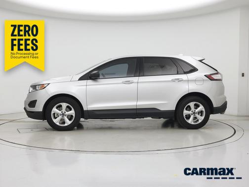 Silver 2018 Ford Edge SE