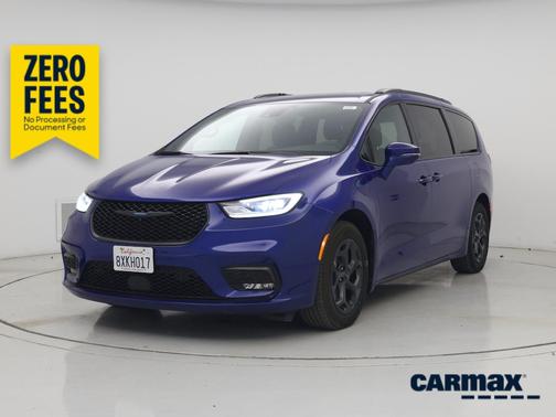 Blue 2021 Chrysler Pacifica Hybrid Touring L