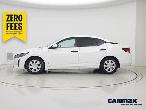 White 2025 Nissan Sentra S
