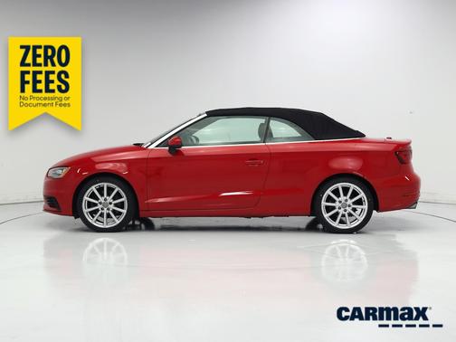 Red 2015 Audi A3 Premium Plus