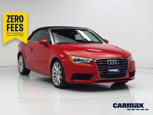Red 2015 Audi A3 Premium Plus