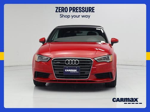 Red 2015 Audi A3 Premium Plus