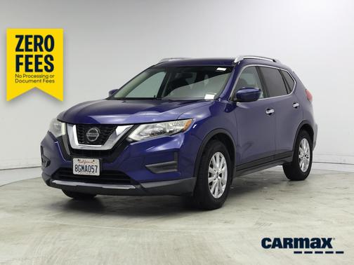 Blue 2018 Nissan Rogue Hybrid SV