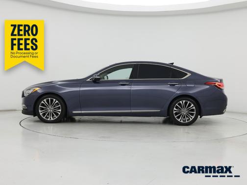 Blue 2016 Hyundai Genesis