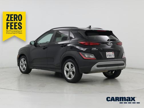 Black 2022 Hyundai KONA SEL