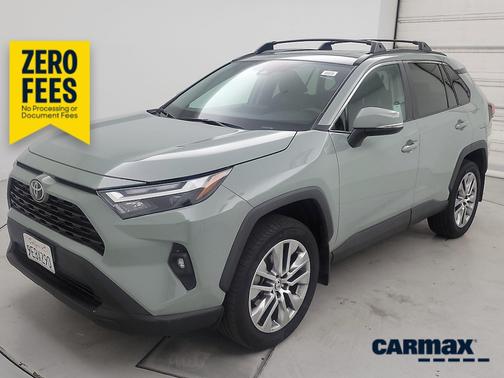 Gray 2022 Toyota RAV4 XLE Premium