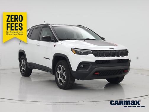White 2022 Jeep Compass Trailhawk