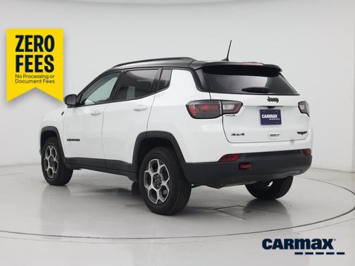 White 2022 Jeep Compass Trailhawk