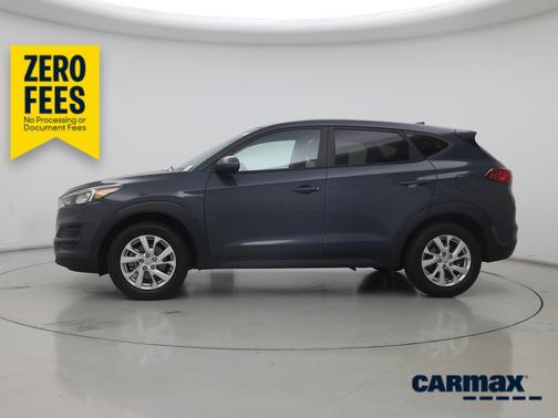 Blue 2021 Hyundai TUCSON SE