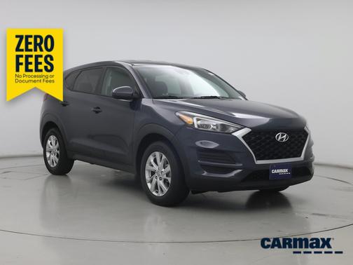 Blue 2021 Hyundai TUCSON SE