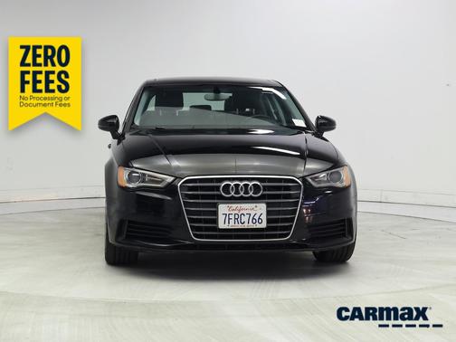 Black 2015 Audi A3 Premium