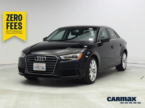 Black 2015 Audi A3 Premium