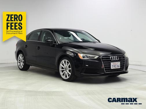 Black 2015 Audi A3 Premium