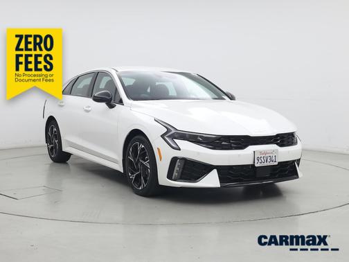 White 2025 Kia K5 GT-Line