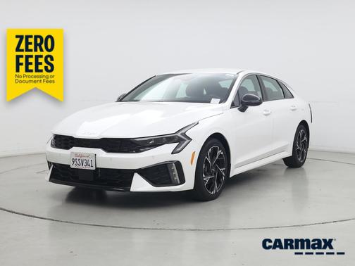 White 2025 Kia K5 GT-Line