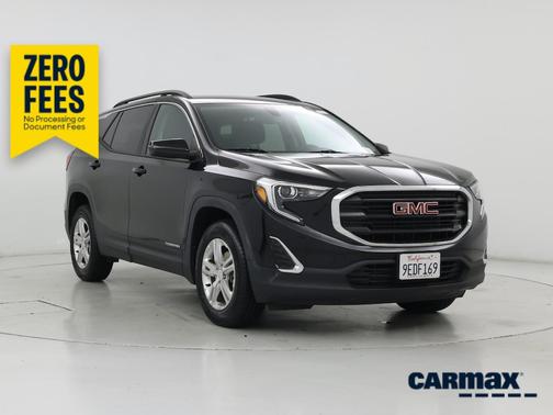 Black 2018 GMC Terrain SLE