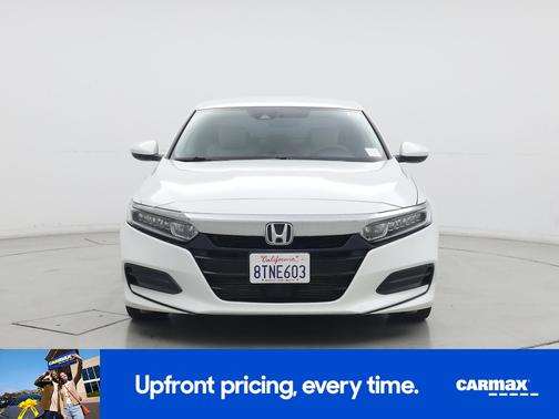 White 2018 Honda Accord LX