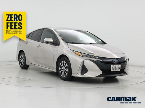 Silver 2021 Toyota Prius Prime XLE