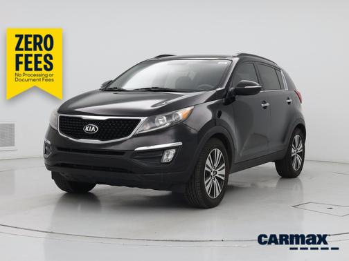 Black 2016 Kia Sportage EX