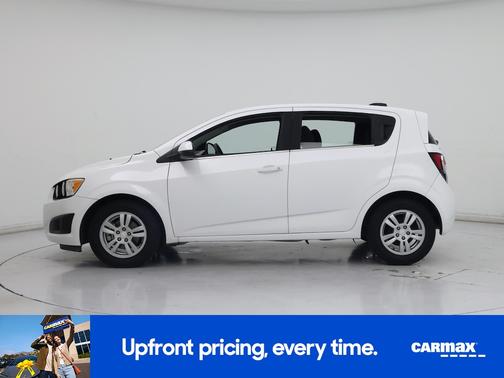 White 2016 Chevrolet Sonic LT