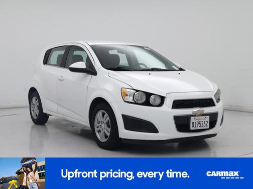 White 2016 Chevrolet Sonic LT