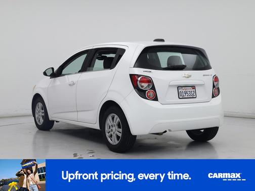 White 2016 Chevrolet Sonic LT