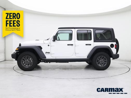 White 2024 Jeep Wrangler Sport