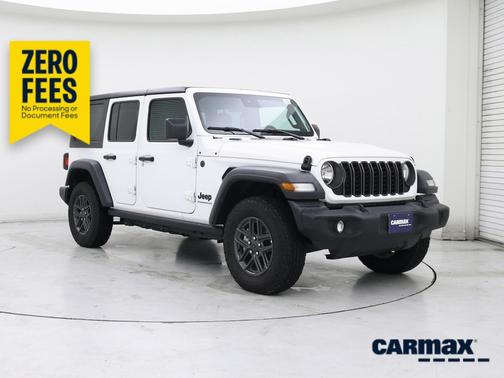 White 2024 Jeep Wrangler Sport