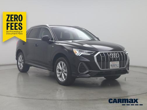 Black 2024 Audi Q3 S-Line Premium