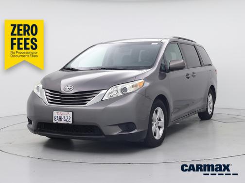 Gray 2015 Toyota Sienna LE