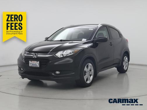 Black 2016 Honda HR-V EX-L