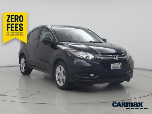 Black 2016 Honda HR-V EX-L