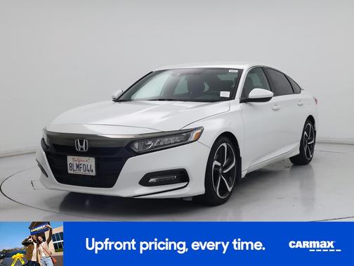 White 2019 Honda Accord Sport