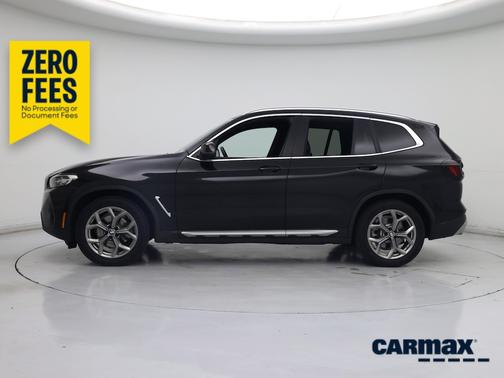 Black 2022 BMW X3 XDrive30i