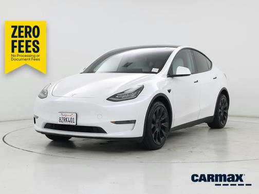 White 2022 Tesla Model Y Long Range