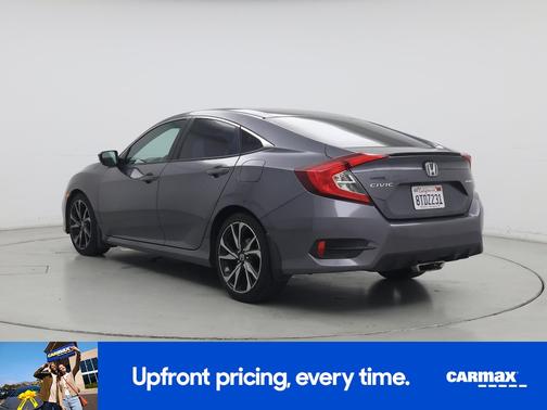 Gray 2020 Honda Civic Sport