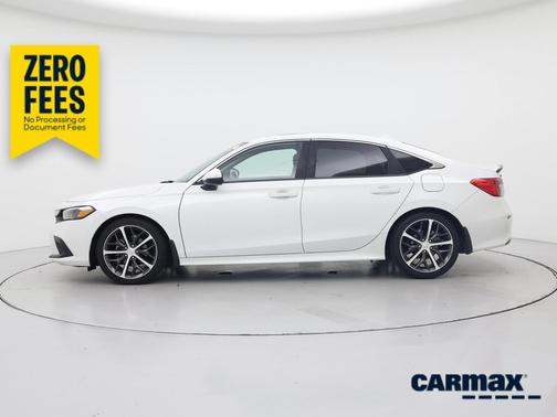 White 2022 Honda Civic Touring