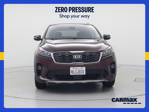 Burgundy 2019 Kia Sorento EX
