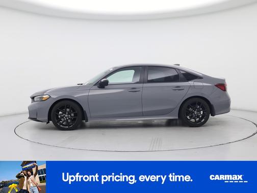 Gray 2025 Honda Civic Hybrid Sport