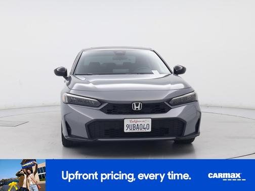 Gray 2025 Honda Civic Hybrid Sport