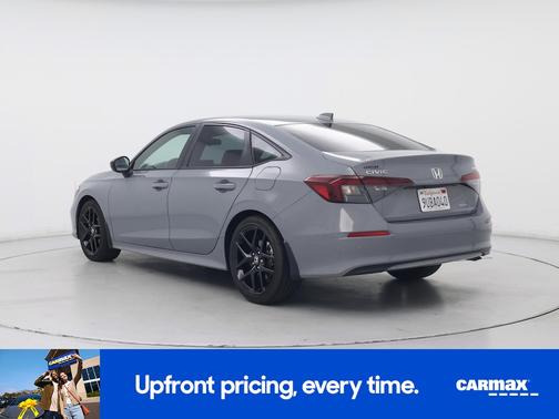 Gray 2025 Honda Civic Hybrid Sport
