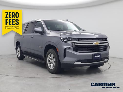 Silver 2022 Chevrolet Suburban LT